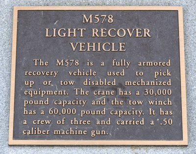 M578 LIGHT RECOVER VEHICLE