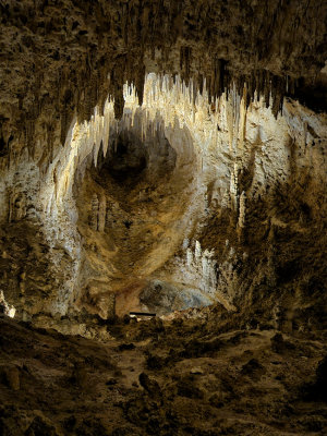 The formation and its lighting is amazing