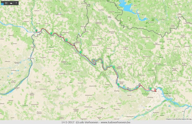 Day 16 - Passau-Linz (95km)