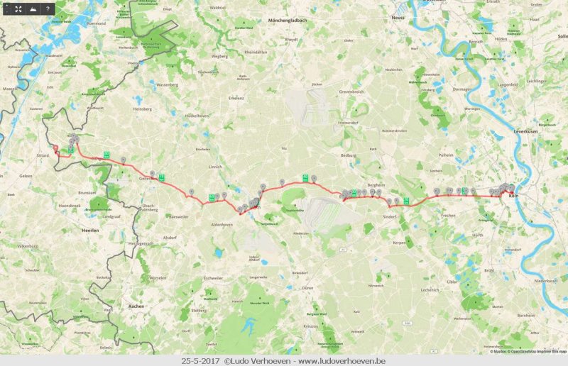 Day 27 - Köln-Sittard (94 km)