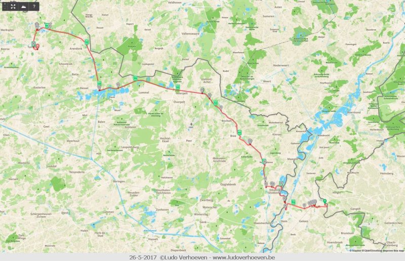 Day 28 - Sittard-Turnhout (112 km)