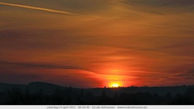 Sunrises in Vielsalm, Belgian Ardennes