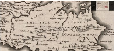 Isle of Purbeck, Dorset 1645