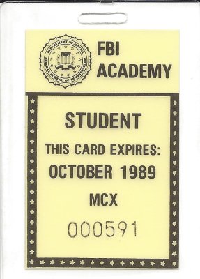 FBI National Academy #124 1981 - Quantico, VA