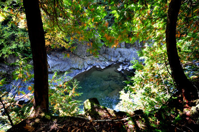 Les chutes de Ste-Agathe de Lotbinire en automne