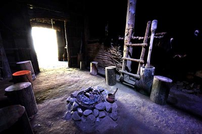 La maison longue (long house) de Wendake