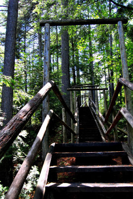 Rivire Pozer, Parc des sept chutes