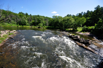 le site de la chute Plaisance