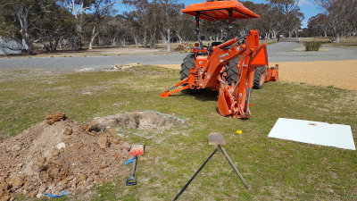 Pier Hole diggings