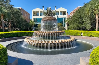 CharlestonPineapple Water Fountain