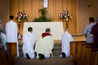 Fr Dennis First Mass