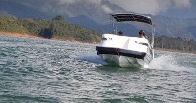 016 BOAT PONTOON FOR RENT GUATAPE