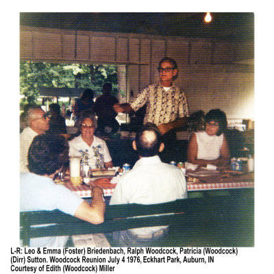 Leo & Emma Briedenbach, Ralph, Pat1976 Woodcock Reunion