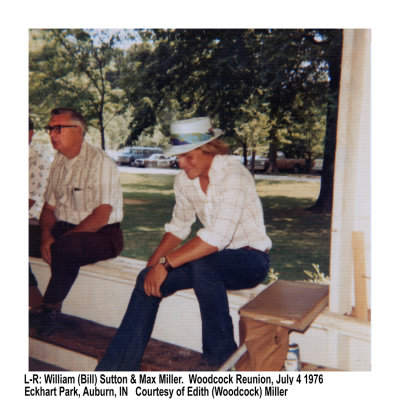 William Sutton & Max Miller 1976 Woodcock Reunion