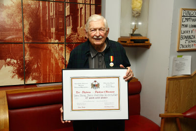 John Receives Special Recognition