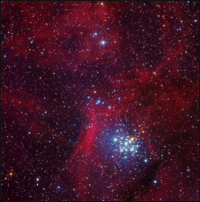 NGC 3293 cluster