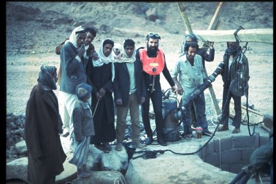1975 Diving into the Well at Saint Catherines monastery .jpg