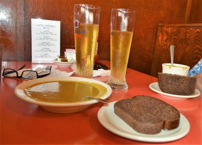 Split Pea Soup - Schilo's - San Antonio, TX