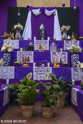 Altar for the Madre Dolorosa in Pátzcuaro