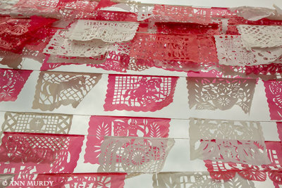 Papel Picados for the fiesta