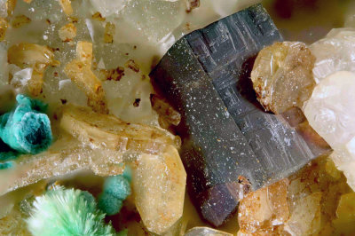 Fluorite - Barite - Agardite