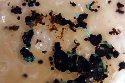 Blue crystals ?