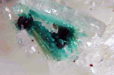 Agardite and Malachite