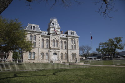 Robertson County Courthouse - Franklin, Texas After rebuild