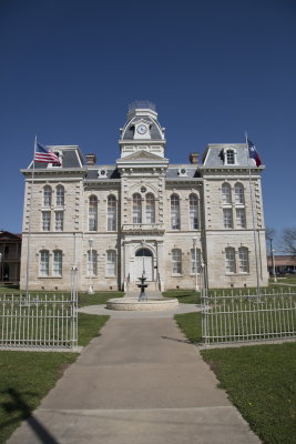 Robertson County Courthouse - Franklin, Texas After rebuild