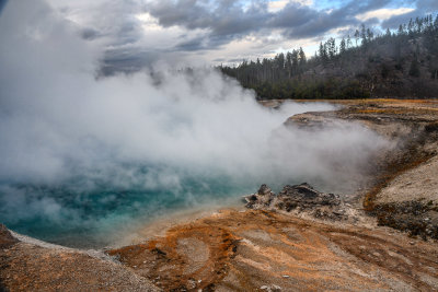 Yellowstone - Midway Geyser Basin Area 2