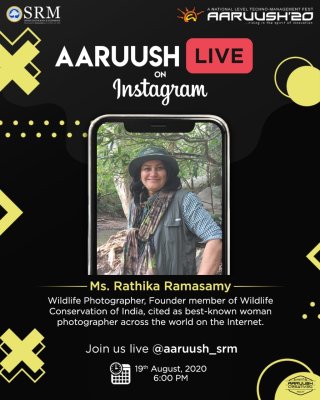 @Insta Live with AARUUSH,SRMIT,Chennai