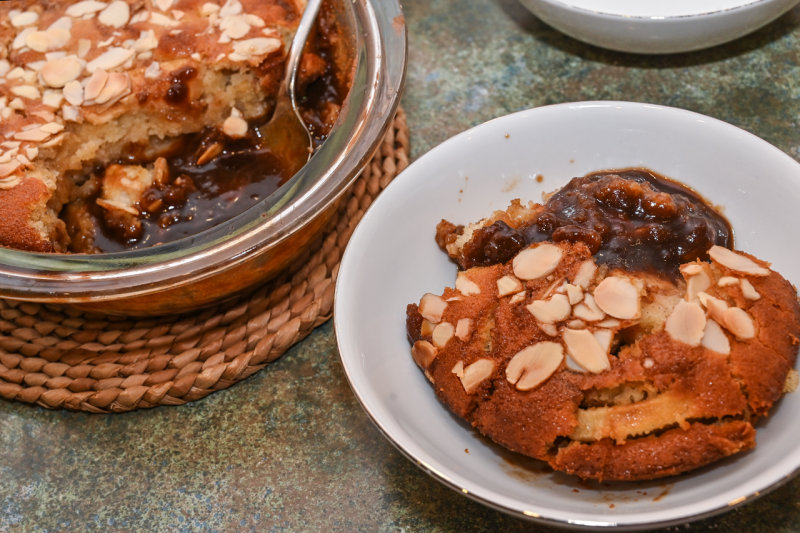 Sticky Toffee Apple Pudding