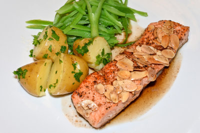 Trout with Almonds