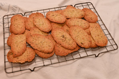 Pistachio and Coriander Seed Biscuits
