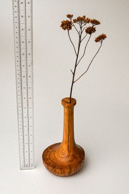 Off-Centre Turned Twig Pot