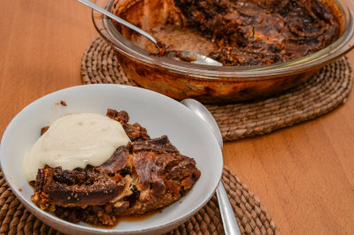 Malt Loaf and Marmalade Bread & Butter Pudding