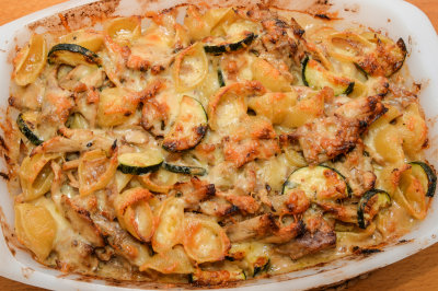 Chicken and Courgette Pasta Bake