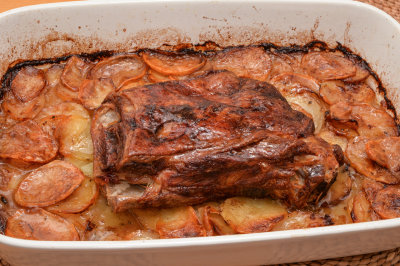 Slow-Cooked Shoulder of Lamb