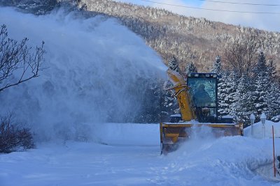 The best way to clear the snow