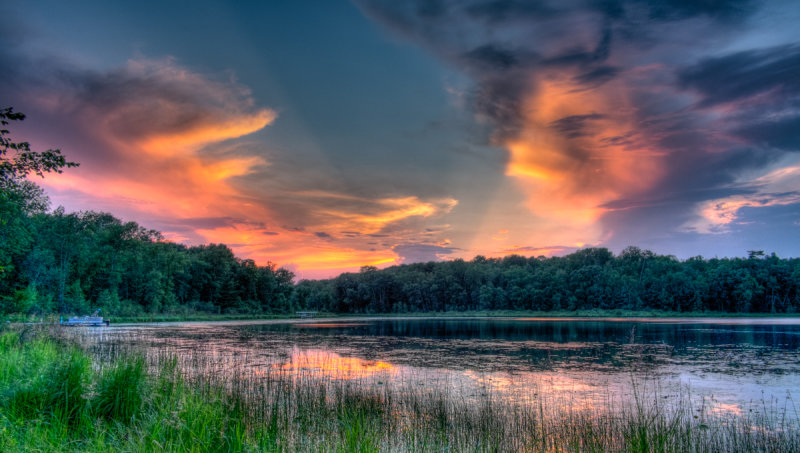 Wetland Sunset