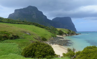 Mt Lidgbird and Mt Gower, Lord Howe Island, NSW