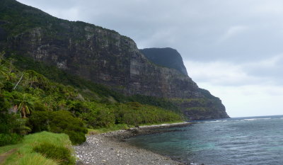 Mt Lidgbird and Mt Gower from Little Island track