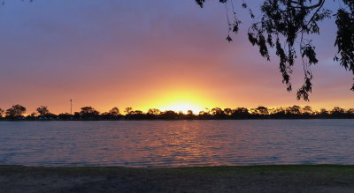 Sunset, Lake Lascelles, Hopetoun Vic