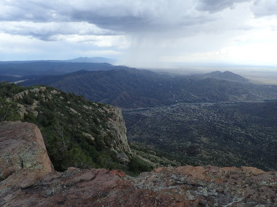 A Walk Up South Sandia Peak, 07/09/22