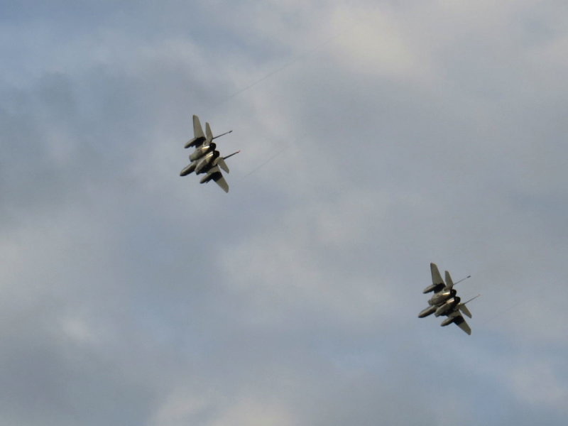 F-15 Eagles - 142d Fighter Wing, Oregon Air National Guard.