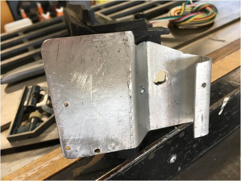Mounting bracket for Demco control unit