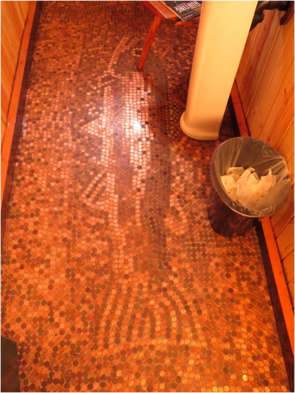 Men's restroom - Copper!