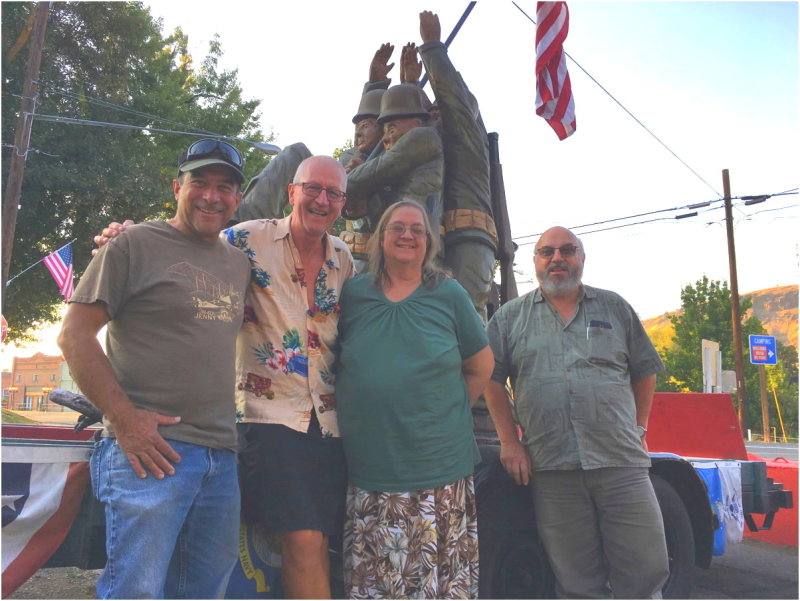 Laureano Mier, Bruce, Nancy, and Steve