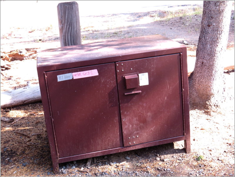 Bear proof... trash? No...