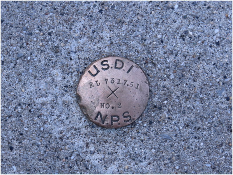 7317.51 Ft (as of the survey)